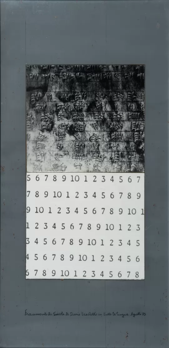 Immagine 1 di 1 - Vincenzo Agnetti Mostra GAM Torino Arte Unica