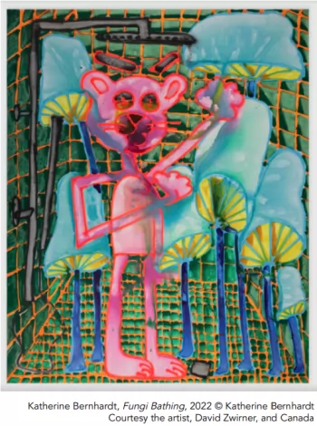 Immagine 1 di 2 - Katherine Bernhardt | Personale da David Zwirner.