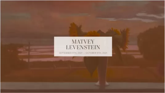 Matvey Levenstein | Solo show @ Kasmin Gallery